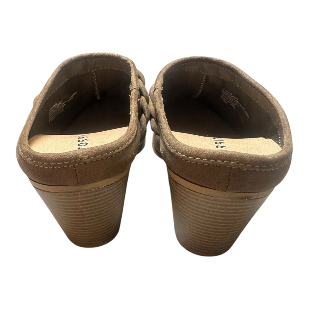 Torrid Women's Brown Faux Suede Braided Mules‎ Slip-On Size 7.5 Wide NWOT! - Picture 4 of 11